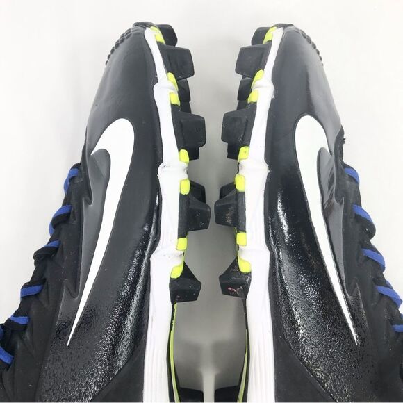 Nike Vapor Fast flex Black White Baseball Cleat Sneaker Shoes - Picture 8 of 12